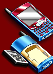 PDA avec cellulaire détachable