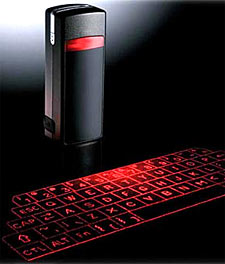 Clavier laser virtuel