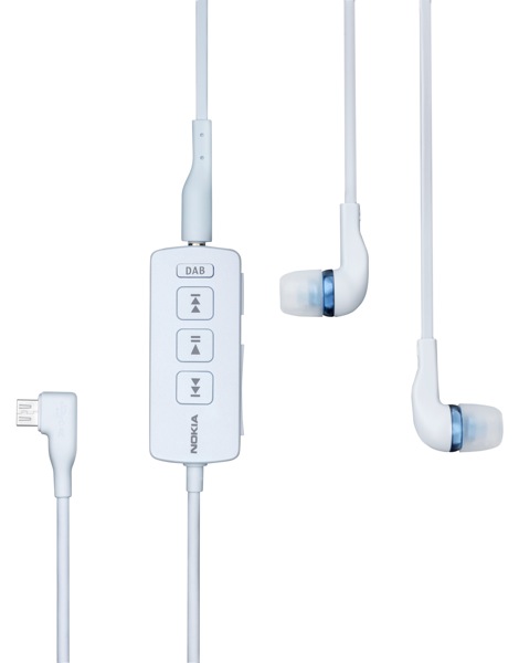 Nokia Digital Radio Headset DAB