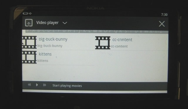 Nokia MeeGo tablette
