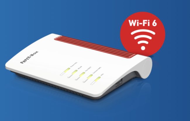 Fritz!box 7530 AX début 2021 en Belgique avec le Wi-Fi 6