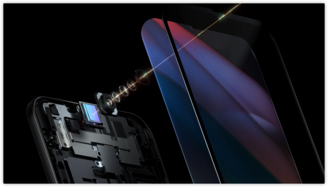 Solution de caméra sous-écran de la marque chinoise OPPO