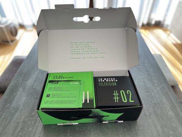 Unboxing de la box Tadaam Internet et TV 2022