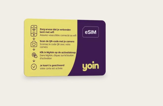 L'eSIM chez Yoin